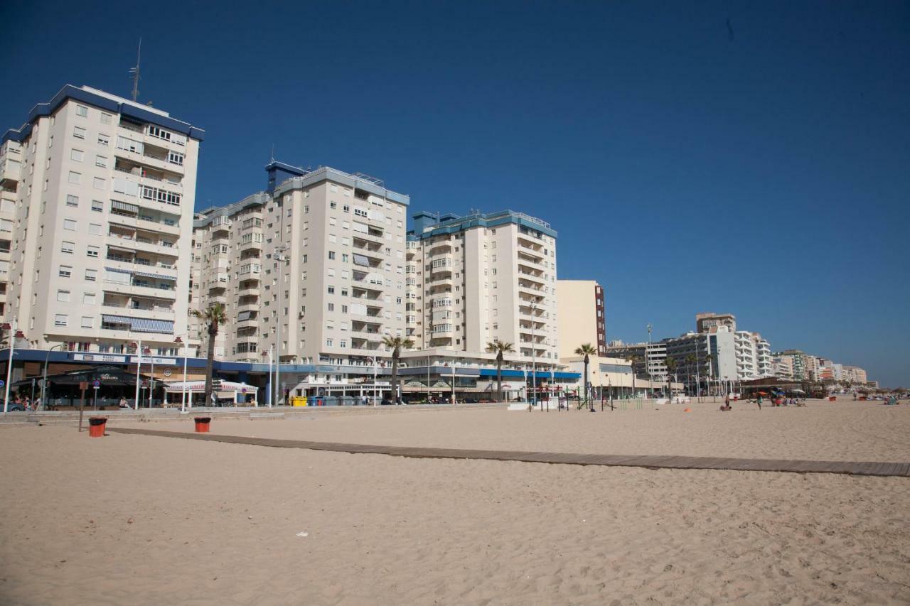 Sunset Victoria Beach Cadiz Luaran gambar